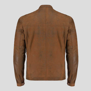 Chaqueta de Cuero para Hombre Otoño Invierno, Chaqueta de Cuero para Hombre de la Mejor Calidad, Chaqueta de Cuero Genuino para Hombre Hecha en Pakistán - Product Image 6