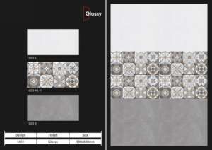 Carreaux de porcelaine élégants et brillants réfléchissants 30x60 cm, améliorant la luminosité intérieure tout en offrant une performance matérielle robuste - Product Image 3