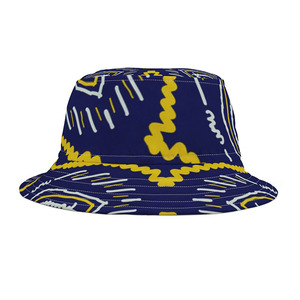 Sombrero de Pescador Unisex con Diseño Sólido y Ajustable, Estampado Digital, 100% Lona de Algodón, Informal, para Primavera y Verano, para Adultos - Product Image 2