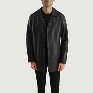 Top Quality New Design Made Waterproof <b>Leather</b> <b>Jackets</b> For <b>Men</b> New Arrival Reasonable Price <b>Men</b> <b>Leather</b> <b>Jacket</b> With OEM Service - Product Image 5