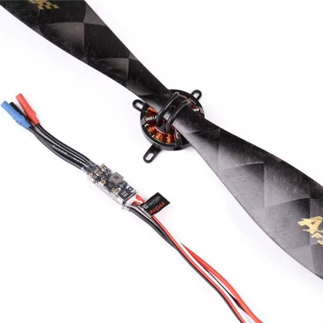 T-Motor AM20 Pro Combo Set Brushless Motor ESC Propeller 10.1g Metal IP55 50W for 50-100g F3P Indoor RC Fixed Wing Plane