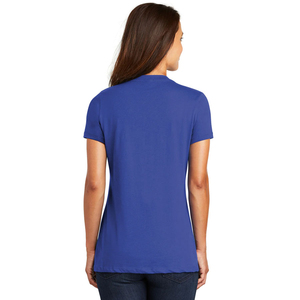 Nouveau design de t-shirts surdimensionnés pour femmes, t-shirts à col en V pour femmes, fabriqués au Pakistan, t-shirts à col en V pour femmes, design personnalisé OEM - Product Image 5