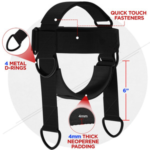 Arnés de Cabeza para Gimnasio, Entrenador de Cuello para Hombres y Mujeres, Rendimiento Atlético, Entrenamiento de Fuerza, Proveedor OEM - Product Image 3