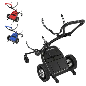 Hot Sale ! Best 4 Wheel Golf Push Cart Hand Free Golf Cart Trolley Electric Golftrolley