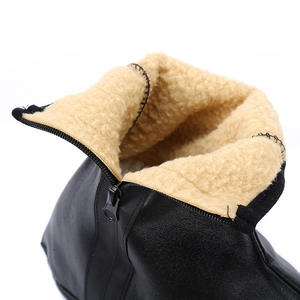 OEM 2026 Custom Cerw Thickened Men Leather <b>Socks</b> Black Warm <b>Socks</b> <b>Winter</b> Comfy Wholesale Unisex <b>Winter</b> <b>Socks</b> - Product Image 4
