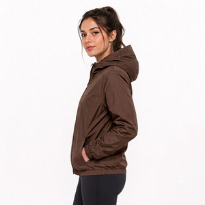 High Quality Women's Windbreaker <b>Jacket</b> Waterproof Lightweight Hiking Breathable Polyester Nylon Waterproof Hooded <b>Jacket</b> - Product Image 5
