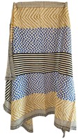 Paréo Sarong Indien en Coton 100% Écologique Imprimé Dabu à Motifs Floraux, Taille Unique Unisexe 44 x 72 Pouces, Vente en Gros