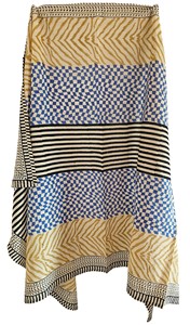 Paréo Sarong Indien en Coton 100% Écologique Imprimé Dabu à Motifs Floraux, Taille Unique Unisexe 44 x 72 Pouces, Vente en Gros - Product Image 5