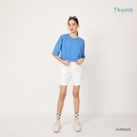 T-Shirt Femme Personnalisable Oversize Style Vintage DTG DTF Impression Broderie Street Wear Grande Taille Jersey Tissu Fabriqué Thaïlande