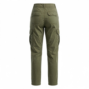 <b>Women's</b> <b>Cargo</b> Pants Midweight Canvas <b>Workwear</b> <b>Trousers</b> Eco-Friendly Breathable <b>Cargo</b> Pants For <b>Women</b> Export From BD - Product Image 4