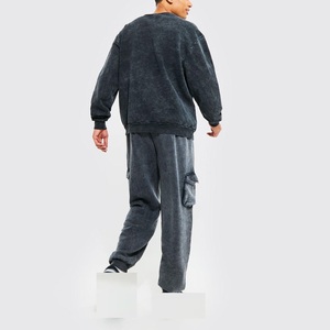 Pantalon de jogging cargo délavé à l'acide pour homme – Confort et style pour l'entraînement – Nouvelle collection – Meilleures ventes - Product Image 2