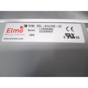 Contrôleur de mouvement ELMO CEL-A10/100-C6, Moteur servo - Équipements et pièces semi-conducteurs d'occasion de renommée mondiale chez - Product Image 6