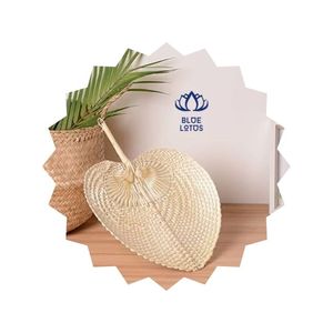 EN TENDENCIA: Abanico Decorativo de Palma, Ideal para Decoración de Interiores, Estilo Elegante - Product Image 1