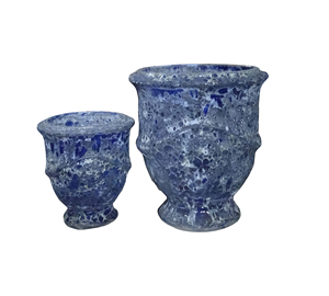 Produits en gros en grande quantité : pots et jardinières en céramique émaillée Atlantis pour la décoration intérieure et extérieure, utilisation au sol. - Product Image 3