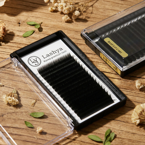 ขนตาปลอมแบบเส้นต่อเส้น Lashya รุ่น B/C/CC/D Curl งอนสวย ติดง่าย ขายส่ง ขนตา PBT คลาสสิค แบบมิงค์สังเคราะห์ - Product Image 1