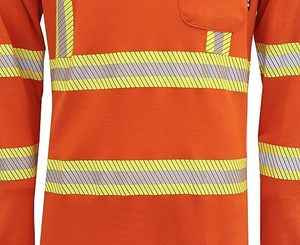 Vêtements de travail résistants au feu pour hommes, combinaisons de soudeur FR avec caractéristiques de sécurité, chemise ignifuge - Product Image 2