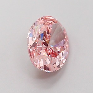 Diamant CVD rose vif fantaisie de forme ovale modifiée, cultivé en laboratoire, 1,78 carat, clarté VS2, polissage excellent, diamant non monté de luxe - Product Image 4