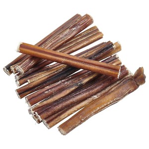 Natural Beef Bully Stick Pizzzle dog treats energy rich dog chews endurance dog snacks boredom buster dog chews anxiety relief - Product Image 1