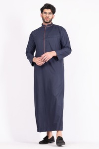 <b>Men</b> Juba Traditional Long Robe For <b>Men</b> Comfortable Islamic Muslim Clothing Modest Loose Fit Breathable Fabric - Product Image 1