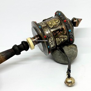 Nuevo Set de Buda Pintado a Mano en Metal, Decoración y Regalo para el Año Nuevo Budista - Product Image 1