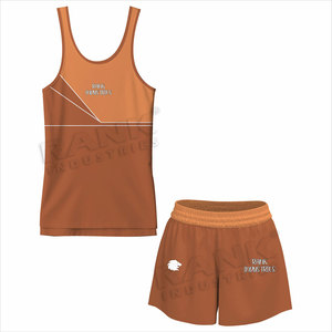 Venta Directa de Fábrica de Ropa Deportiva, Conjunto de 2 Piezas para Mujer, Conjuntos de Algodón para Mujer, Conjunto de Camiseta sin Mangas y Pantalones Cortos para Mujer, Nueva Tendencia - Product Image 4