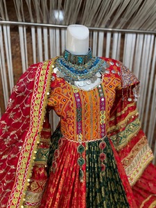 Afghani <b>Dress</b> for Women Traditional Afghan Outfit Long Sleeve Embroidered Wedding Party Wear Women Casual <b>Dresses</b> Gown - Product Image 2