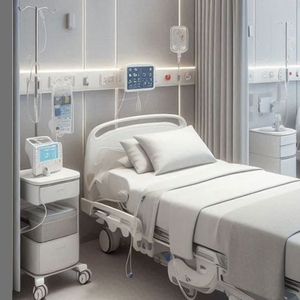 Ensemble de literie d'hôpital en coton écologique 200TC, drap plat imperméable jetable et linge de lit - Product Image 2