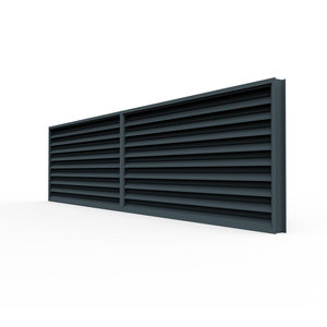 Système de pare-soleil en aluminium de qualité supérieure 6063 T5 pour façade de bâtiment architectural - Product Image 3