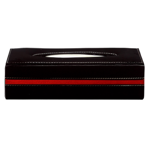 Amato Automotive Cargo <b>Control</b> Accessory-Black/Red Car Tissue Tube with Tissue <b>Holder</b> Automotive Tissue Roll Storage - Product Image 2
