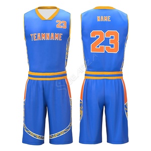 Cómodos uniformes de baloncesto de secado rápido recién llegados 2024, uniformes de baloncesto reversibles sublimados de diseño personalizado - Product Image 1
