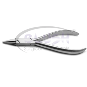 Alicates de Ortodoncia para Doblar Alambre Ligero, Alicates para Formar Lazos de Pico Largo, para Laboratorio de Ortodoncia, de Blush Surgical - Product Image 5