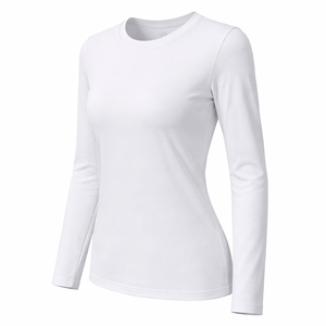 Camisetas de Manga Larga Personalizadas al por Mayor para Mujer - Proveedor Directo de Fábrica y Fabricante OEM a Granel - Product Image 3