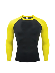 T-shirt de fitness à manches longues pour femmes en tissu premium MMA Rash Guard - Product Image 3