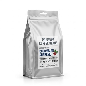 Bolsas con fuelle lateral de grado alimenticio, impresas a medida, con sellado de tres lados y termosellado para alimentos, café, alimentos para mascotas y empaques industriales - Product Image 1