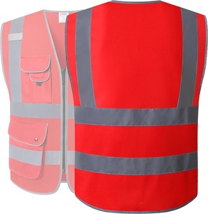 Uniformes de Trabajo Personalizados, Chaleco de Seguridad Reflectante, Chaleco de Seguridad Industrial Transpirable, Fabricante, Pedidos al por Mayor - Product Image 2