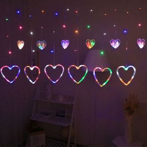 Eid Mubarak Ramadan Address Book <b>LED</b> Romantic Moon <b>Star</b> Curtain String Fairy Christmas Diwali Heart Shape Mini PVC 100 Sheets - Product Image 3