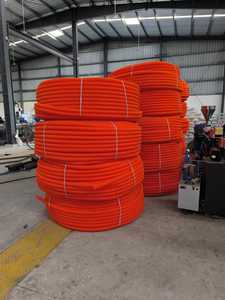 Tubería Corrugada de Doble Pared de HDPE Personalizada para Sistemas de Drenaje, Alcantarillado, Cableado Eléctrico y de Telecomunicaciones - Product Image 2