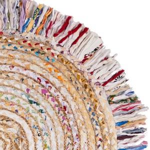 Handmade Indian Braided Jute Area Rug Multi-Design Indoor Outdoor Living Kitchen Custom Size Jute <b>Carpet</b> for Hotel Machine Made - Product Image 6