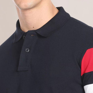 Men's Short Sleeve Knitted for Shirt Solid Design Regular Fit Vintage Casual Wear Quick Dry Black Red <b>White</b> Stripes - Product Image 6