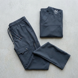 Ensemble de blouses médicales unisexes, uniforme extensible, haut et pantalon, bordure contrastée, infirmière, médecin, vêtements de travail d'hôpital, sergé de polyester - Product Image 5