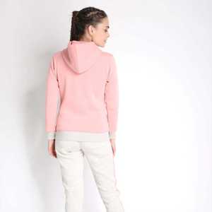 Conjunto Deportivo de Invierno para Mujer, Talla Grande, Color Sólido, 100% Algodón, Sudadera con Capucha y Pantalones Jogger de Dos Piezas - Product Image 3