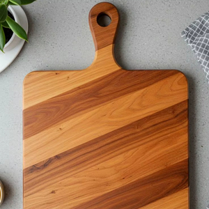 เขียงไม้เนื้อแข็งแบบหนาพิเศษ ขนาดใหญ่ สำหรับหั่นเนื้อ หั่นผัก หั่นขนมปัง - Product Image 1