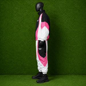 Wholesale Custom Logo Nylon Tracksuit Windbreaker <b>Jacket</b> And Pants Set For <b>Men</b> And Women Activewear Gym Sportswear - Product Image 3