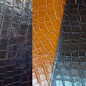 Material Texturizado de Cuero Sintético Auténtico con Estampado de Pulso para Bolsos, Cinturones, Zapatos, Manualidades, Proyectos de Cuero, Decoración del Hogar - Product Image 5