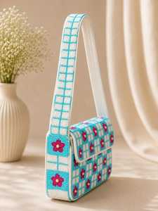 กระเป๋าคลัทช์รูปเลมอนประดับลูกปัดแก้วสีสันตามสั่งจาก MS Handicraft VLemon ดีไซน์โดดเด่นสำหรับวันหยุดฤดูร้อนจากอุตรพัฒนาสถาน - Product Image 4