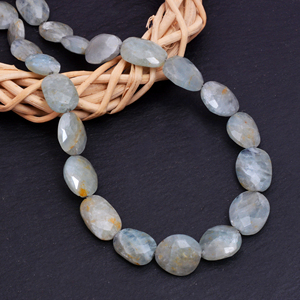 Collier Classique en Argent Sterling 925 avec Perles Naturelles Aqua Lactée, Bijou Fait Main en Pierres Précieuses pour Femme, Tendance, 15,5 Pouces, Design Unique - Product Image 1