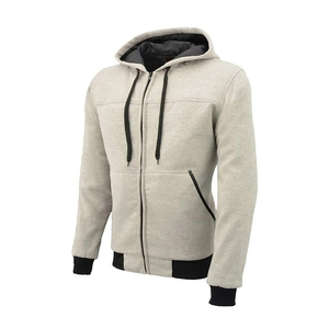 High Quality Lightweight for Kevlar Pullover Fleece Hoodie for Men Custom Logo Printed 100% Cotton Casual Blank Hoodie - Product Image 3