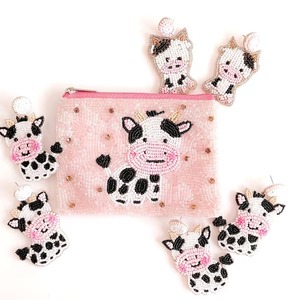 Monedero de cuentas hecho a mano para mujer, con bordado de cuentas de colores, personalizable, bolsas promocionales de viaje - Product Image 4