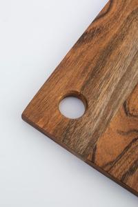 Planche à découper en acacia robuste, bloc de découpe de cuisine, passe au lave-vaisselle, pour viande, légumes, fruits, pain et fromage - Product Image 4