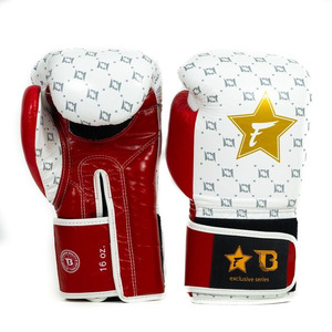 Gants de boxe Muay Thai en cuir de qualité supérieure, gants d'entraînement et de sparring professionnels, mitaines de frappe personnalisées pour hommes et femmes - Product Image 1